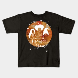 It's Just A Bunch Of Hocus Pocus - Halloween Hair Tshirt Kids T-Shirt